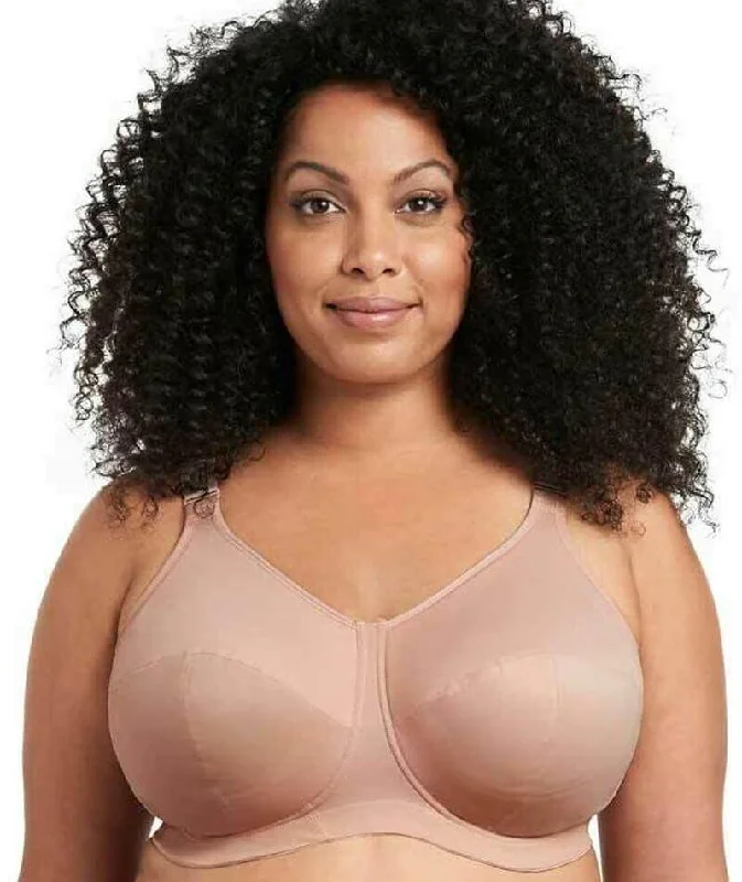 Goddess Celeste Wire-Free Bra - Fawn Supportive Wireless Bra