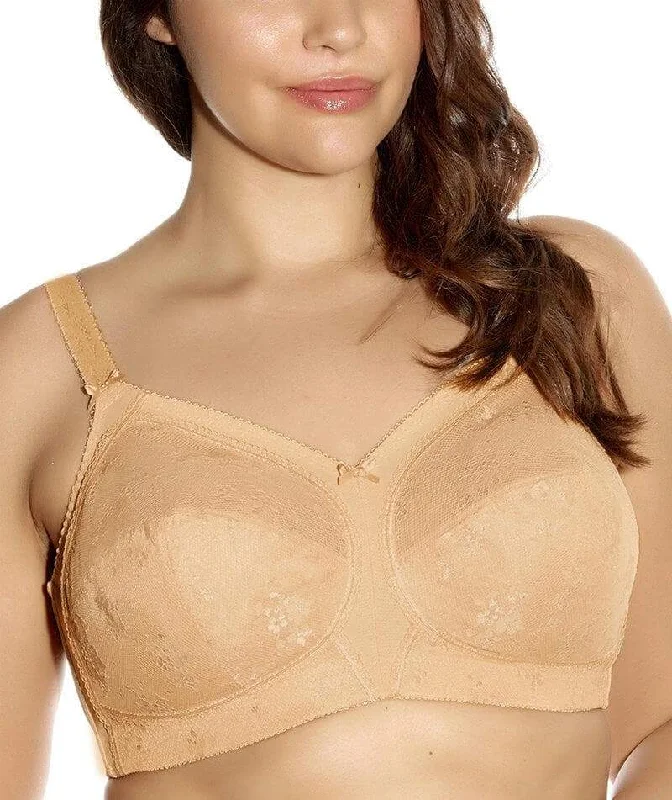 Goddess Alice Soft Cup Wire-free Bra - Nude High-Cut Bra Design