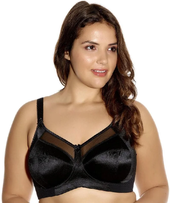 Goddess Keira Soft Cup Wire-Free Bra - Black Multi-Way Bra Design