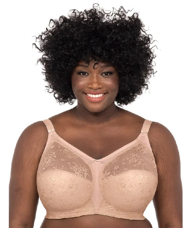 Goddess Verity Wire-Free Bra - Fawn Breathable Full Coverage