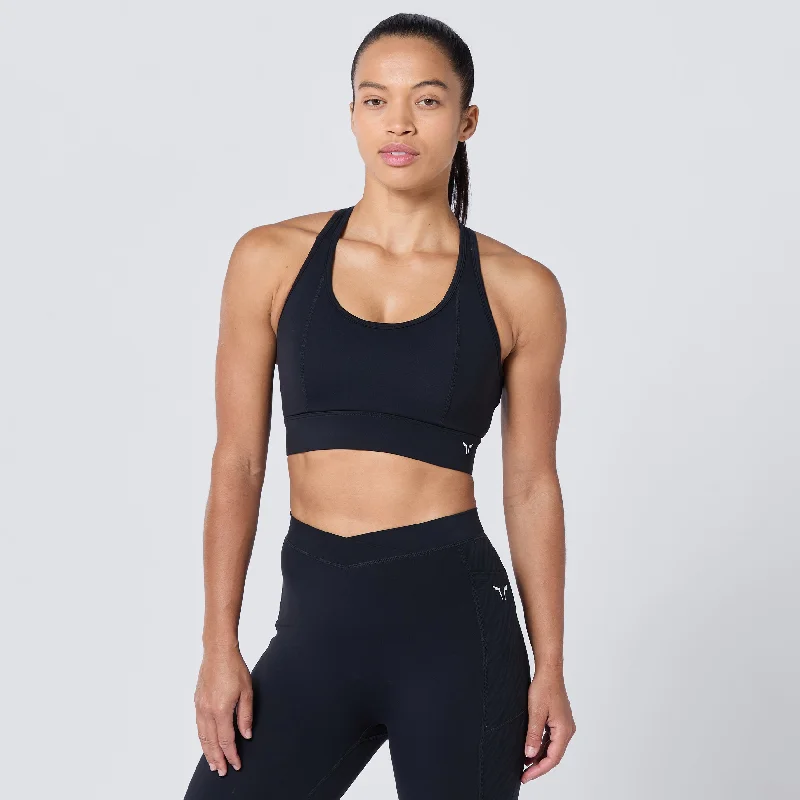 Hera Performance Bra 2.0 - Black Print Padded Push-Up Bra