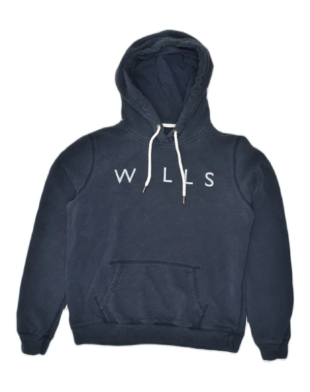 JACK WILLS Womens Classic Fit Graphic Hoodie Jumper UK 14 Large Navy Blue Graphic Hoodie Design Print JACK WILLS Womens Classic Fit Graphic Hoodie Jumper UK 14 Large Navy Blue Graphic Hoodie Design Print