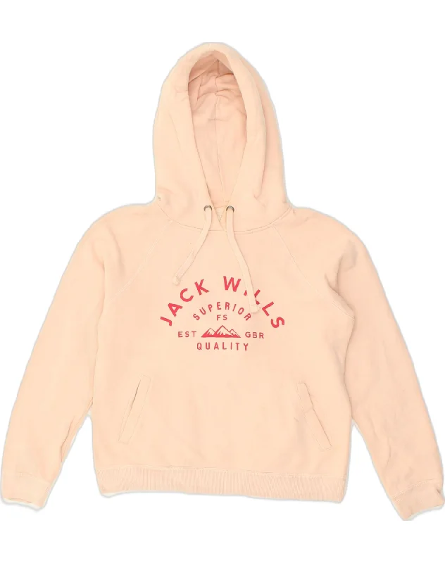JACK WILLS Womens Graphic Hoodie Jumper UK 10 Small Beige Cotton Hoodie Dress Longline Feminine JACK WILLS Womens Graphic Hoodie Jumper UK 10 Small Beige Cotton Hoodie Dress Longline Feminine