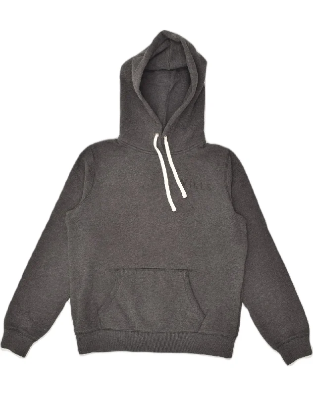 JACK WILLS Womens Graphic Hoodie Jumper UK 12 Medium Grey Cotton Hoodie with V-Neck Classic Versatile JACK WILLS Womens Graphic Hoodie Jumper UK 12 Medium Grey Cotton Hoodie with V-Neck Classic Versatile