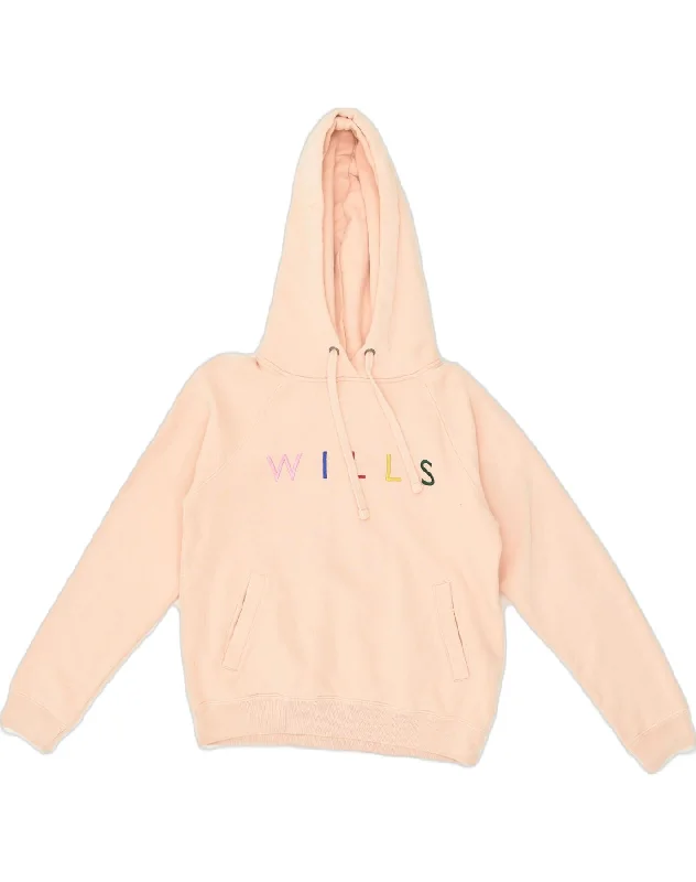 JACK WILLS Womens Graphic Hoodie Jumper UK 6 XS Beige Cotton Hoodie with Fur Luxurious Winter JACK WILLS Womens Graphic Hoodie Jumper UK 6 XS Beige Cotton Hoodie with Fur Luxurious Winter