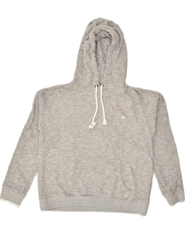 JACK WILLS Womens Hoodie Jumper UK 10 Small Grey Cotton Hoodie with Puffed Sleeves Voluminous Trendy JACK WILLS Womens Hoodie Jumper UK 10 Small Grey Cotton Hoodie with Puffed Sleeves Voluminous Trendy