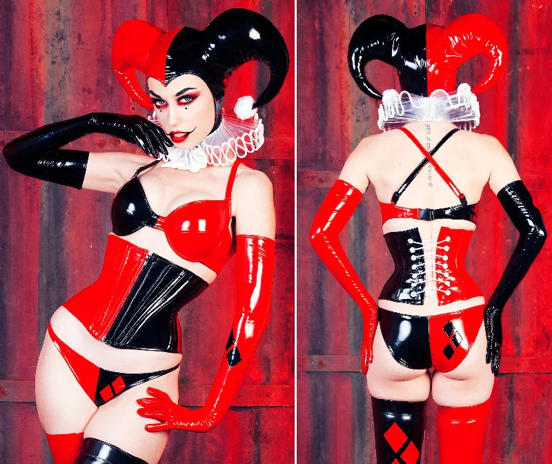 Harley Quinn Pushup Bra Chic Lace Underwear