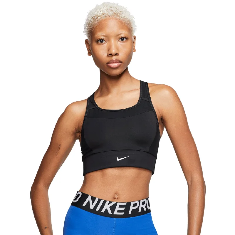 Nike Swoosh Medium Support Womens Sports Bra Smooth Fit Bra