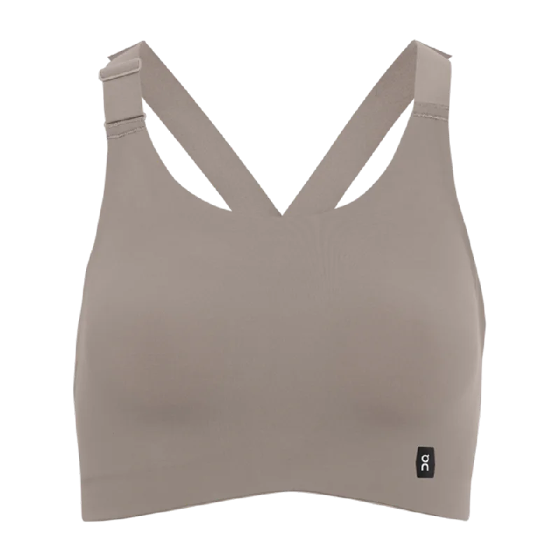 On Women's Endurance Bra Cinder/Ash Supportive Cotton Bra