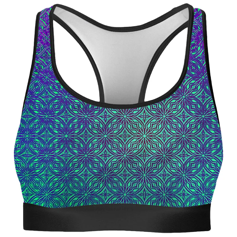Psy Mosik Sea Rave Bra Comfortable Active Bra