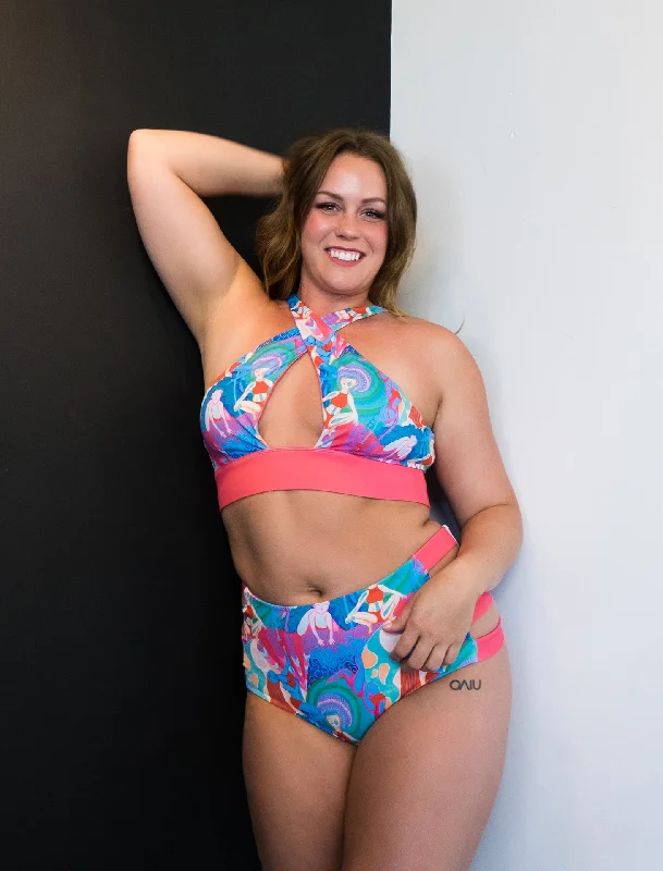 Rainbow Dancers Sunrise Peekaboo Bra Cozy Wire-Free Bra