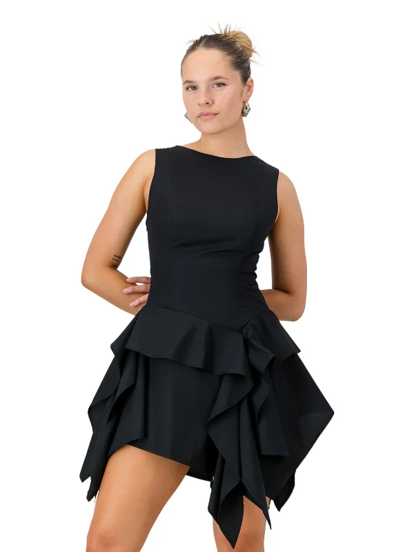 Maya Mini Dress Fashionable Mini Dress with Slits