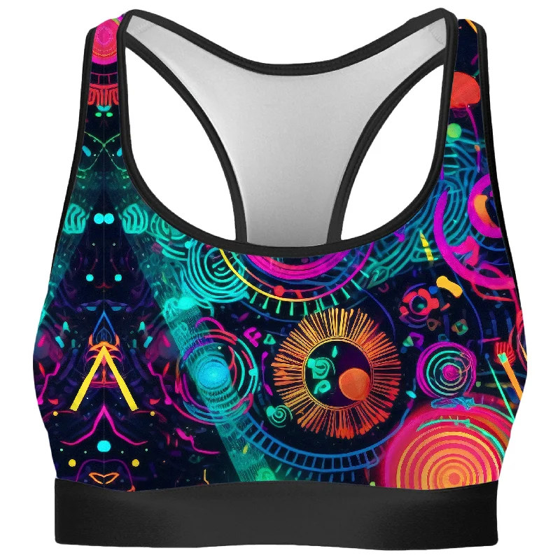Retro Trip Rave Bra Chic Lace Underwear