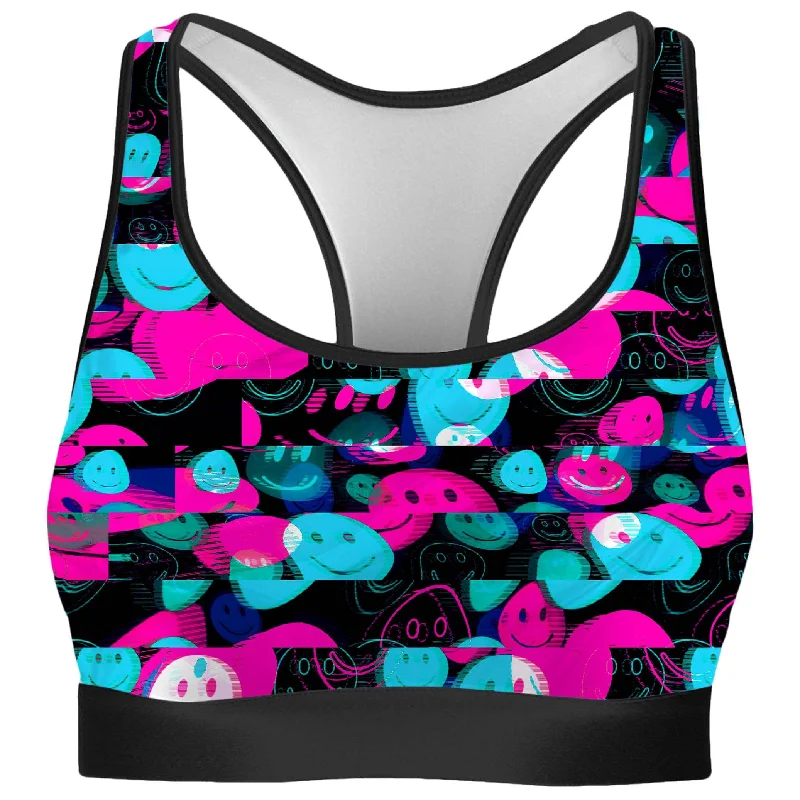Smiles of Nightmares Past Rave Bra Cozy Wire-Free Bra