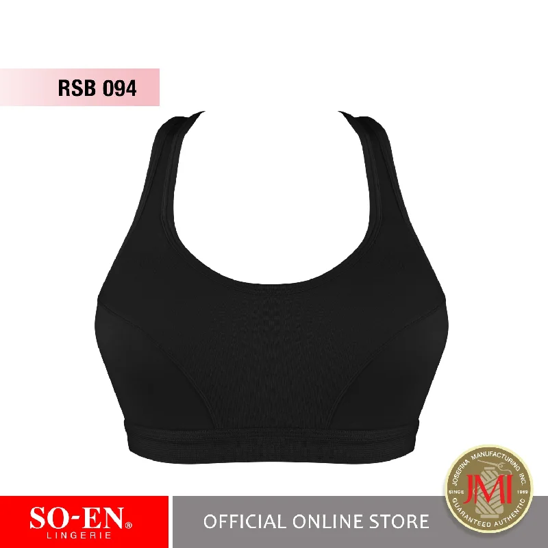 SO-EN Renee Sports Non-Wire Bra Trendy Lace Bra