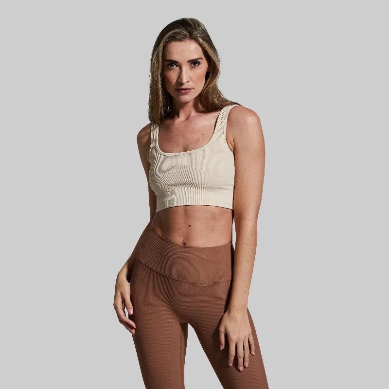 Studio Sports Bra (Creme) Daily Comfort Bra