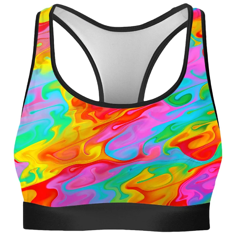 Summer Solstice Rave Bra Casual Bralette Set