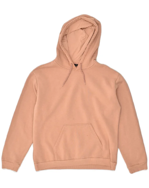 TOPSHOP Womens Oversized Hoodie Jumper UK 10 Small Beige Hoodie with Ribbed Neckline Snug Warm TOPSHOP Womens Oversized Hoodie Jumper UK 10 Small Beige Hoodie with Ribbed Neckline Snug Warm