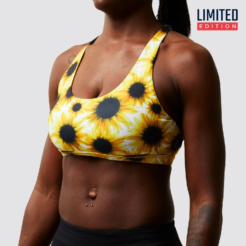 Vitality Sports Bra (Sunflower) Wireless Push-Up Bra