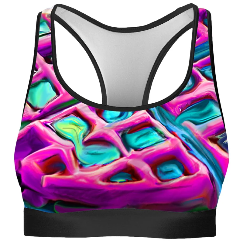 Waffles Rave Bra Lightly Padded Bra