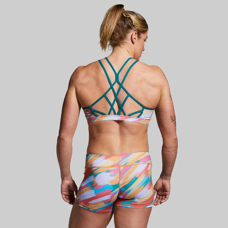 Warrior Sports Bra (Brushstroke) Chic Lace Bra