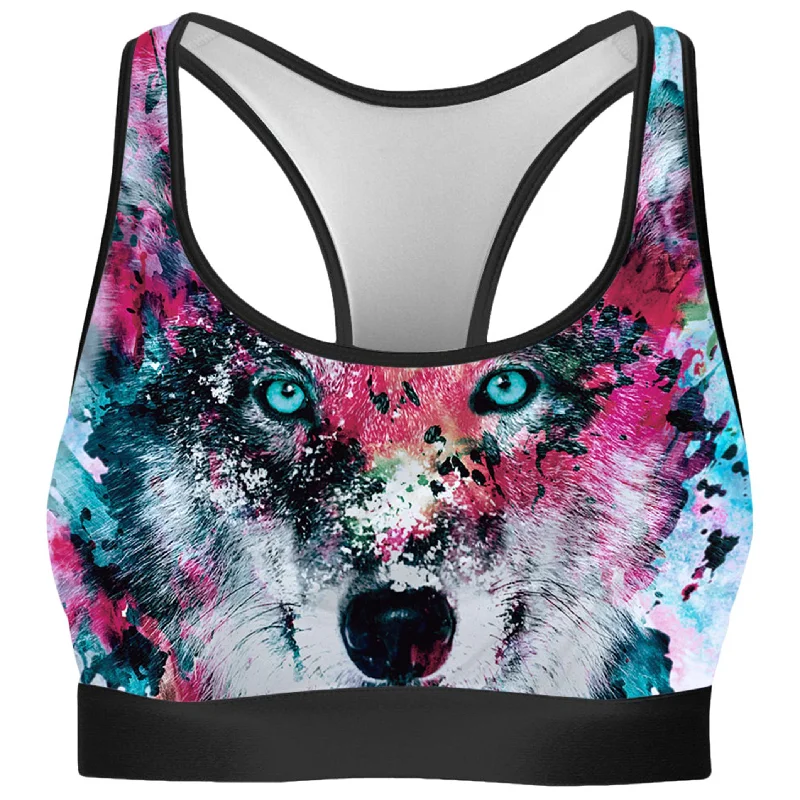 Wolf Rave Bra High Support Bra