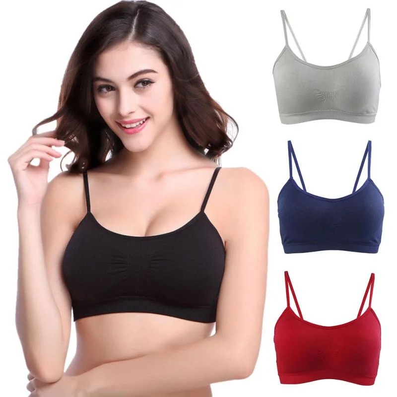 Womens Sports Fitness Bra Sexy Mesh Bra