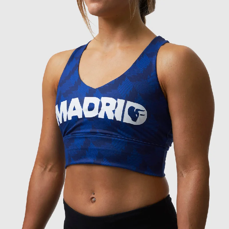 X-Factor Sports Bra (Chevron- MAD) Elegant Cotton Bra