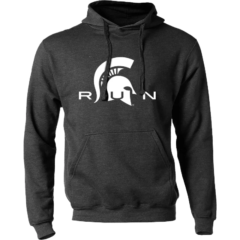 Run Sparty Sweatshirt Hoodie with Full-Zip Functional Layering