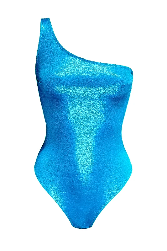 Amelia metallic ocean swimsuit Fun Pattern Swimsuit