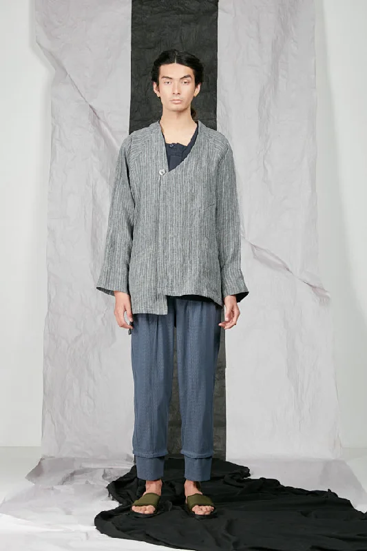 SL21 KUMI KIMONO ZIP JACKET - SEAFOAM TEAL Striped Jacket Polka Dot Jacket Floral Jacket SL21 KUMI KIMONO ZIP JACKET - SEAFOAM TEAL Striped Jacket Polka Dot Jacket Floral Jacket