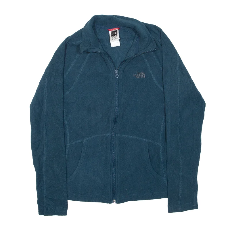 THE NORTH FACE Fleece Jacket Blue Womens S Zippered Jacket Buttoned Jacket Snapped Jacket THE NORTH FACE Fleece Jacket Blue Womens S Zippered Jacket Buttoned Jacket Snapped Jacket