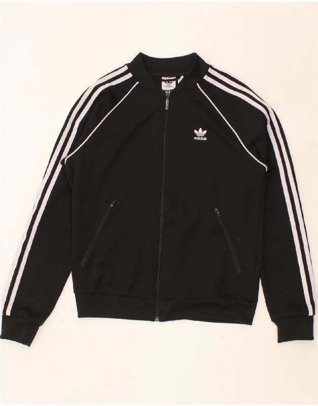 ADIDAS Womens Tracksuit Top Jacket UK 10 Small Black Polyester Faux Fur Jacket Real Fur Jacket Shearling Jacket ADIDAS Womens Tracksuit Top Jacket UK 10 Small Black Polyester Faux Fur Jacket Real Fur Jacket Shearling Jacket