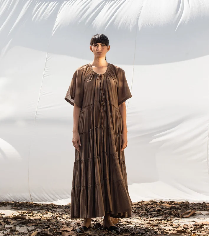Carpe Diem Maxi Dress Cozy Cold-Shoulder Maxi Dress