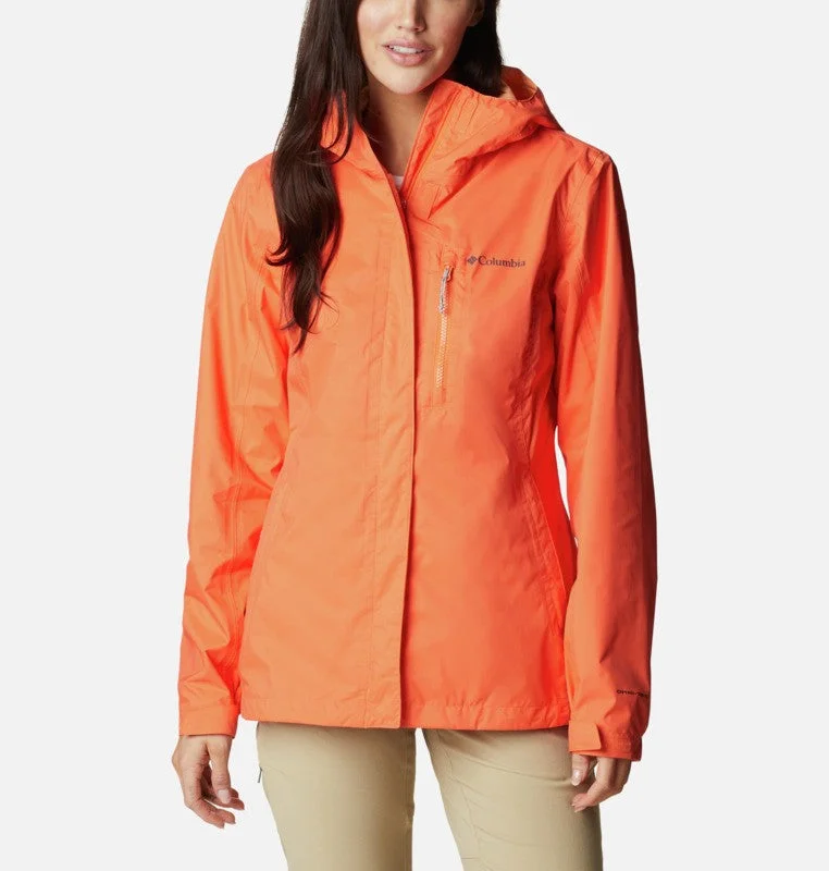 Columbia Pouring Adventure II Waterproof Jacket-ORANGE Wool Jacket Cashmere Jacket Tweed Jacket Columbia Pouring Adventure II Waterproof Jacket-ORANGE Wool Jacket Cashmere Jacket Tweed Jacket