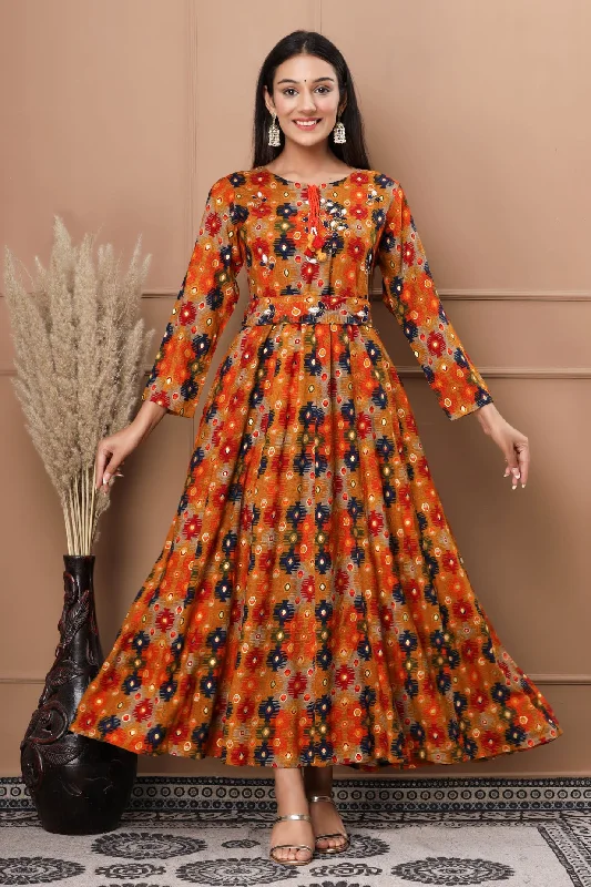 The Admirable Long Gown