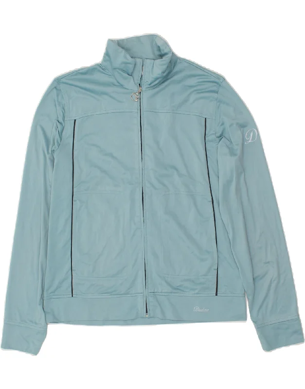 DIADORA Womens Tracksuit Top Jacket UK 18 XL Blue Polyester Oversized Jacket Tailored Jacket Straight Jacket DIADORA Womens Tracksuit Top Jacket UK 18 XL Blue Polyester Oversized Jacket Tailored Jacket Straight Jacket