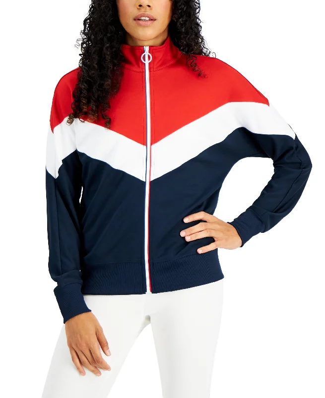 ID Ideology Performance Womens Colorblocked Jacket Oversized Jacket Tailored Jacket Straight Jacket ID Ideology Performance Womens Colorblocked Jacket Oversized Jacket Tailored Jacket Straight Jacket