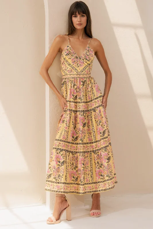 LILA LINEN DRESS