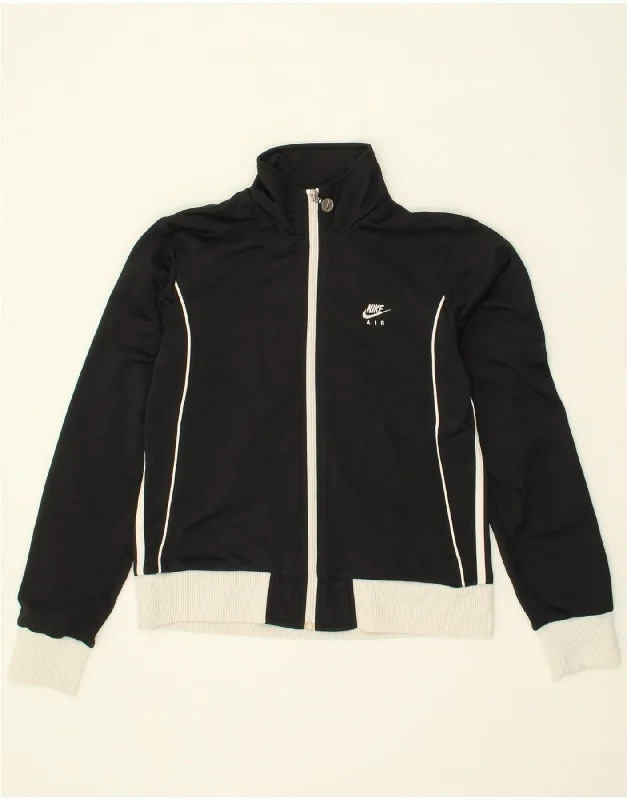 NIKE Womens Tracksuit Top Jacket UK 10/12 Medium Black Colourblock Fleece Jacket Down Jacket Feather Jacket NIKE Womens Tracksuit Top Jacket UK 10/12 Medium Black Colourblock Fleece Jacket Down Jacket Feather Jacket