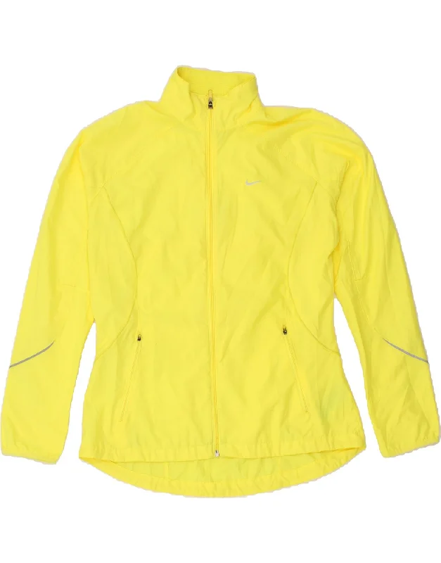 NIKE Womens Tracksuit Top Jacket UK 16/18 Large Yellow Polyester Mesh Jacket Canvas Jacket Denim Jacket NIKE Womens Tracksuit Top Jacket UK 16/18 Large Yellow Polyester Mesh Jacket Canvas Jacket Denim Jacket