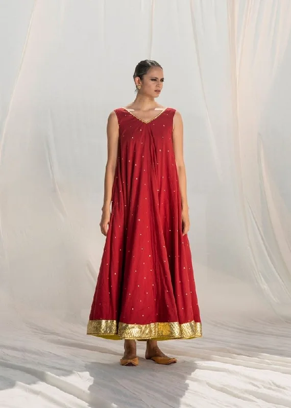 Sangria Flared Maxi Dress Trendy Off-Shoulder Ruffle Maxi Dress