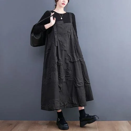 Temperament Loose Overall Dress