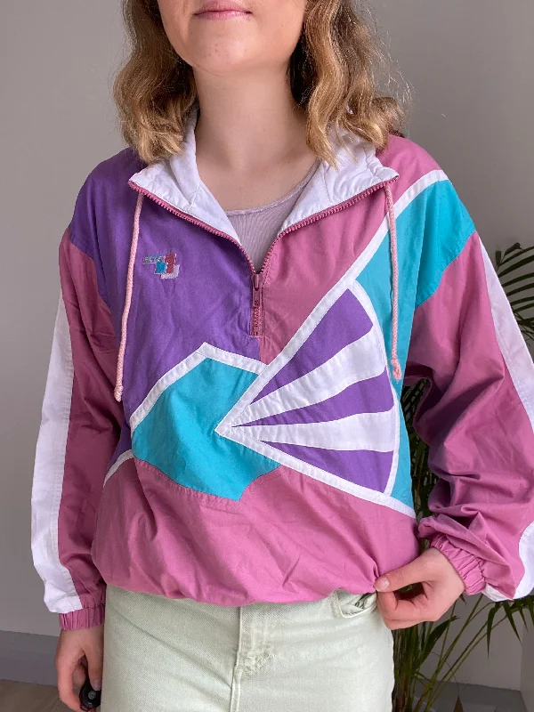 Vintage 80’s Style Sports Jacket (S) Elasticated Jacket Padded Jacket Insulated Jacket Vintage 80’s Style Sports Jacket (S) Elasticated Jacket Padded Jacket Insulated Jacket
