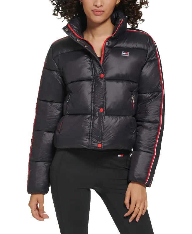 Women's Active Cropped Stretch Puffer Jacket Chenille Jacket Brocade Jacket Lace Jacket Women's Active Cropped Stretch Puffer Jacket Chenille Jacket Brocade Jacket Lace Jacket