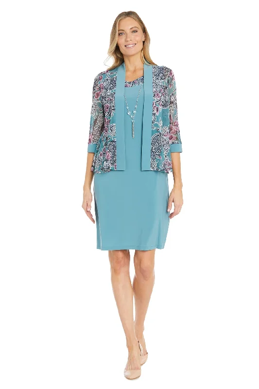 R&M Richards 1733 Short Floral Print Jacket Mother of the Bride Dress Lace Jacket Ribbed Jacket Sequined Jacket R&M Richards 1733 Short Floral Print Jacket Mother of the Bride Dress Lace Jacket Ribbed Jacket Sequined Jacket
