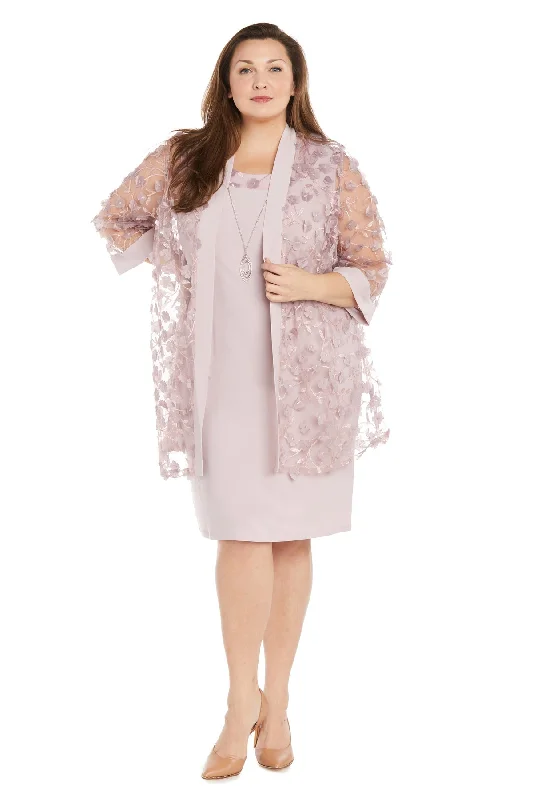 R&M Richards 1816W Plus Size Short 3D Floral Print Jacket Dress Chenille Jacket Brocade Jacket Lace Jacket R&M Richards 1816W Plus Size Short 3D Floral Print Jacket Dress Chenille Jacket Brocade Jacket Lace Jacket
