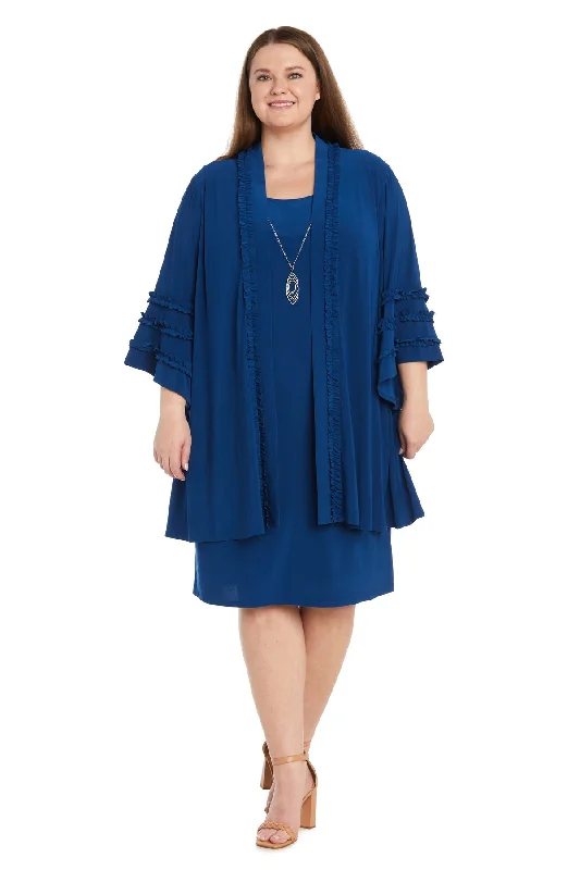 R&M Richards 3066W Short Mother of the Bride Plus Size Jacket Dress Bomber Jacket Anorak Windbreaker R&M Richards 3066W Short Mother of the Bride Plus Size Jacket Dress Bomber Jacket Anorak Windbreaker