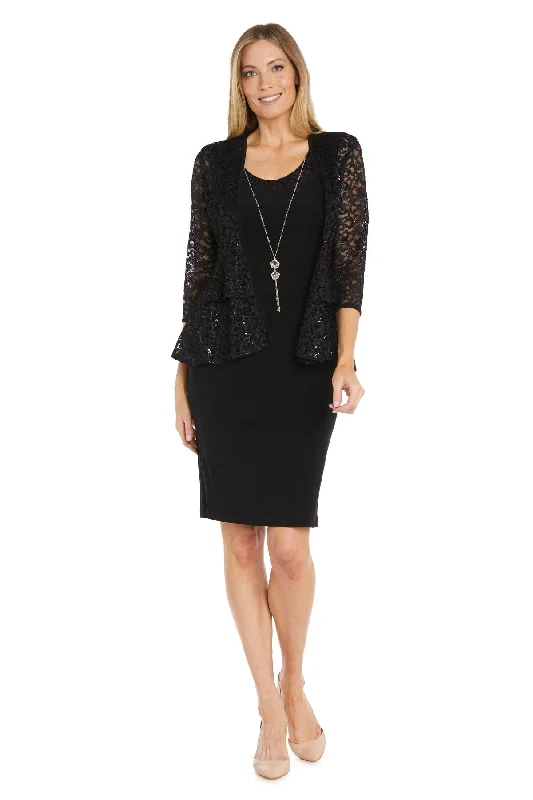 R&M Richards 6145 Short Mother of the Bride Jacket Dress Lace Jacket Ribbed Jacket Sequined Jacket R&M Richards 6145 Short Mother of the Bride Jacket Dress Lace Jacket Ribbed Jacket Sequined Jacket