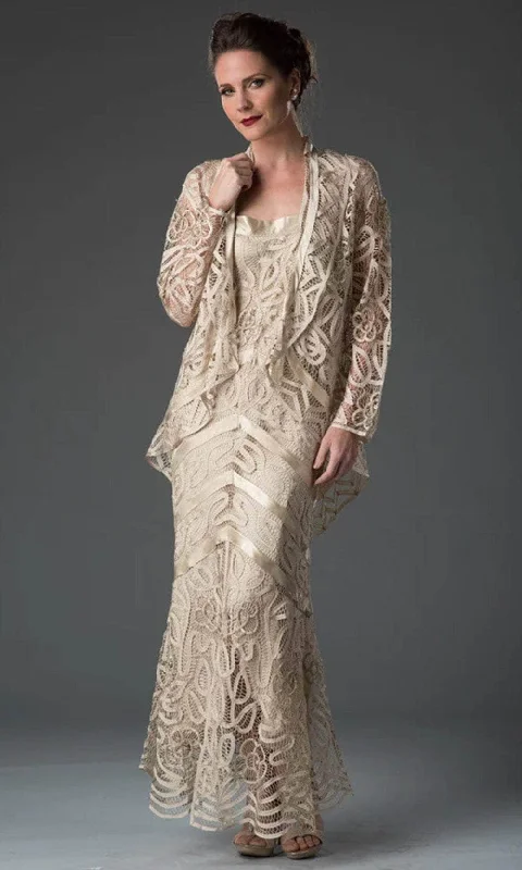 Soulmates D7069 - Hand Crochet Dress And Jacket D7069 Jersey Jacket Tulle Jacket Batik Jacket Soulmates D7069 - Hand Crochet Dress And Jacket D7069 Jersey Jacket Tulle Jacket Batik Jacket